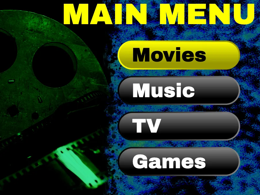 Hypercom1998 menu system in action